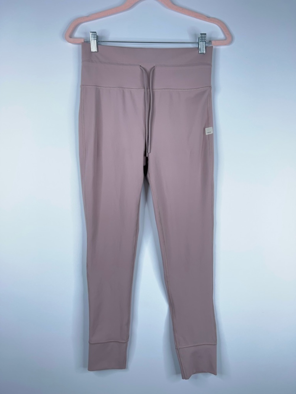 Vuori Daily Legging Pink Dusty Mauve Cropped Drawstring High Rise Size Large